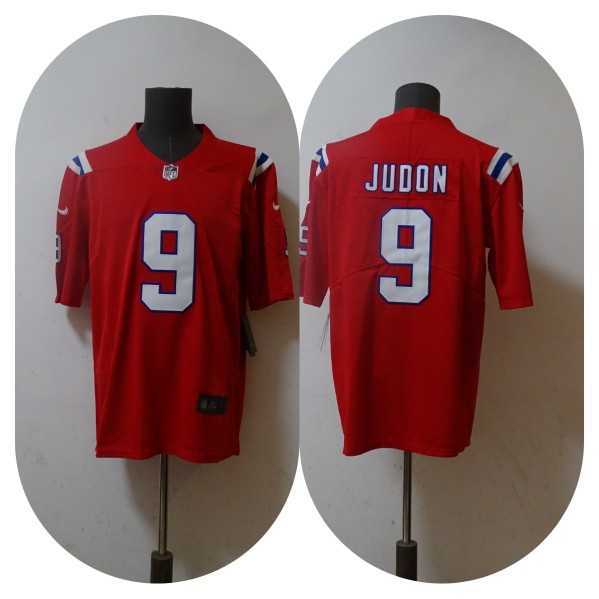 Mens New England Patriots #9 Matt Judon Red Vapor Untouchable Limited Stitched Jersey->new england patriots->NFL Jersey